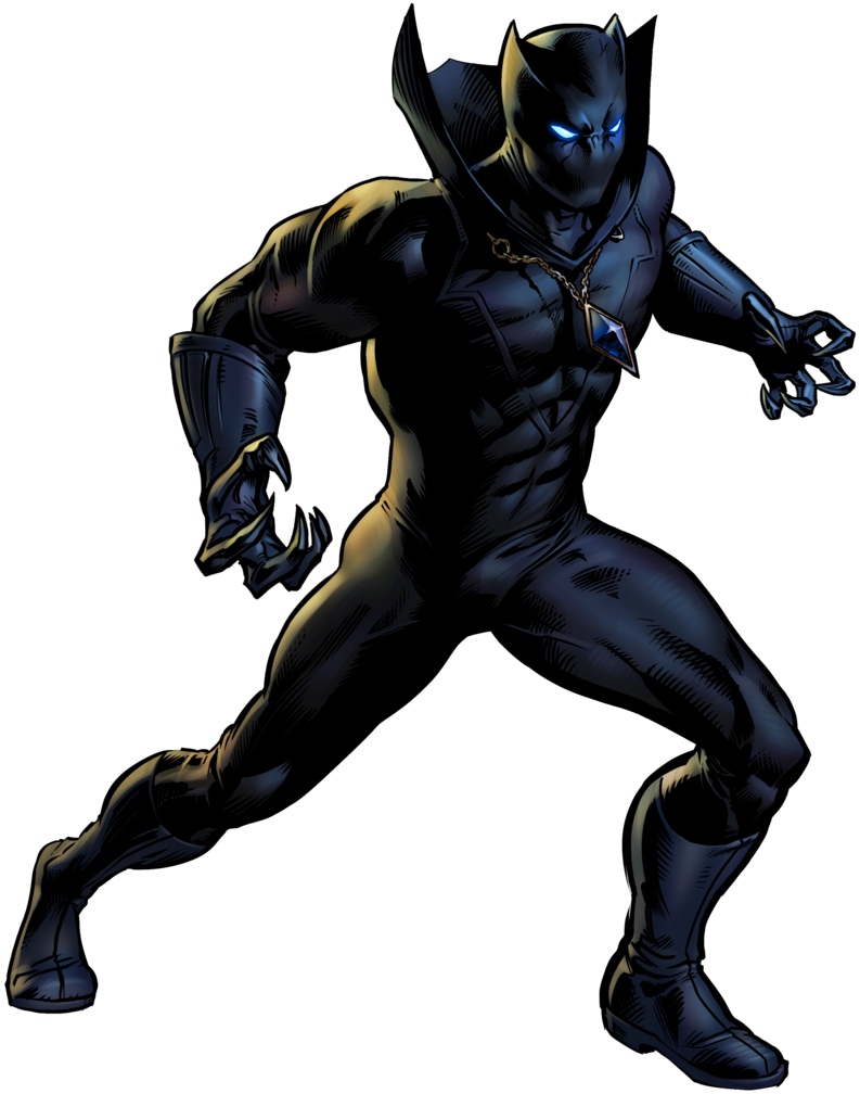 Black panther clip art. Hero clipart african american superhero