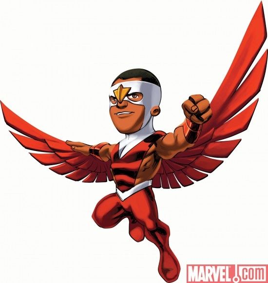 avengers clipart falcon