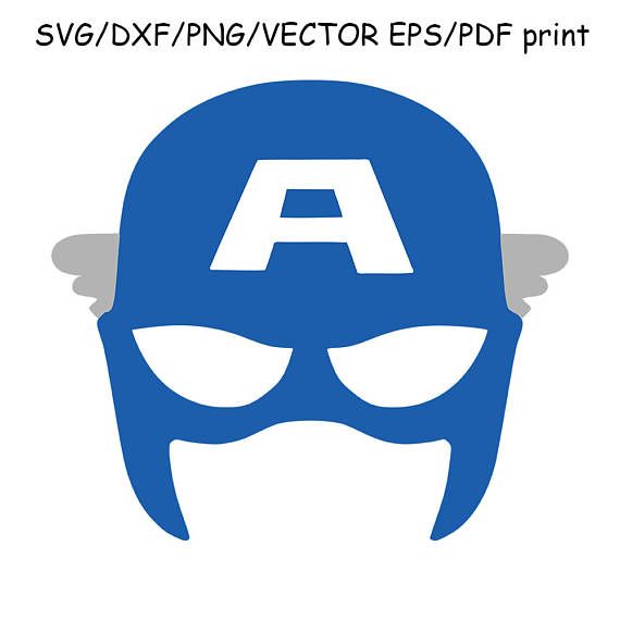 Captain america svg dxf. Avengers clipart mask