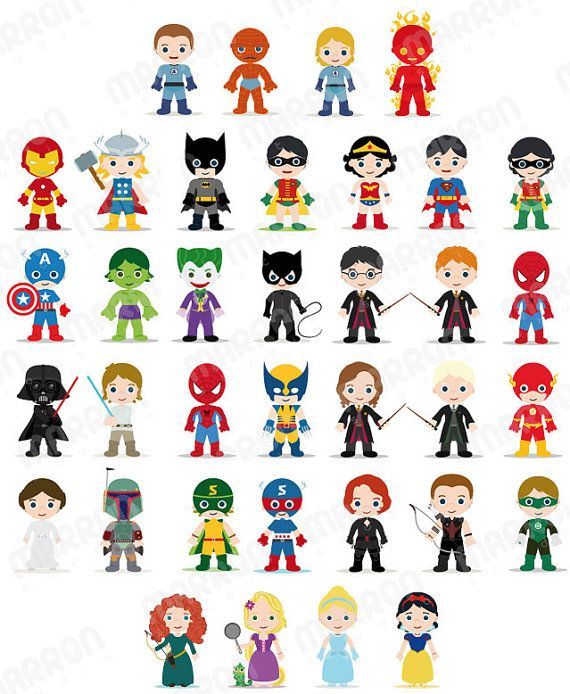 avengers clipart toddler