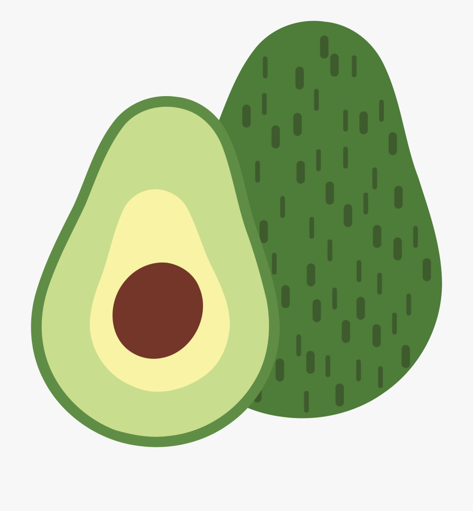 Avocado clipart abocado. Clip art illustration png