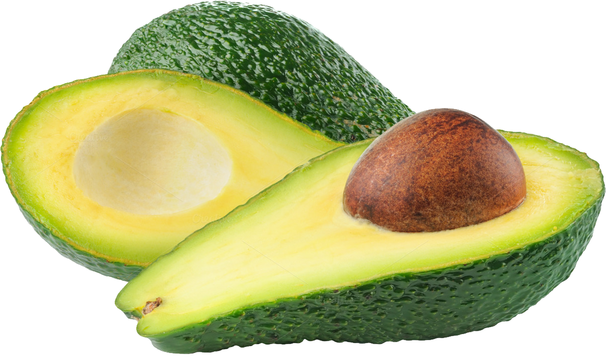 avocado clipart clear background