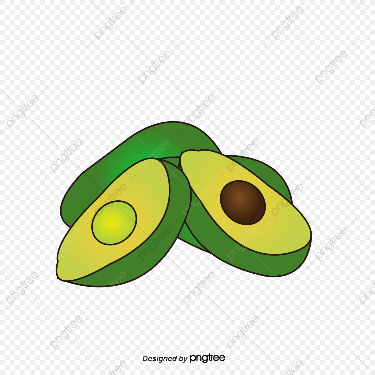 Avocado clipart green fruit. Png transparent image and