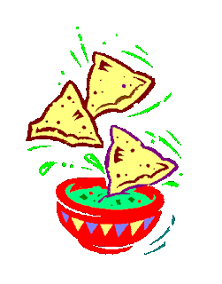 The awful things i. Avocado clipart guacamole chip