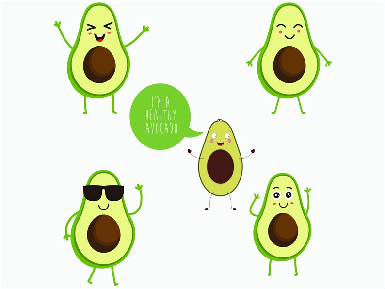 Avocado Clipart Kid, Picture #2276958 Avocado Clipart Kid