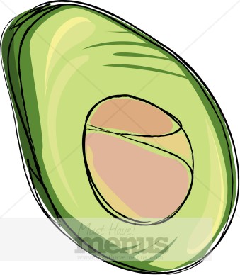Avocado clipart large. Icon fruit 
