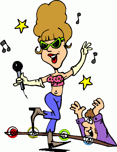 moving clipart singing