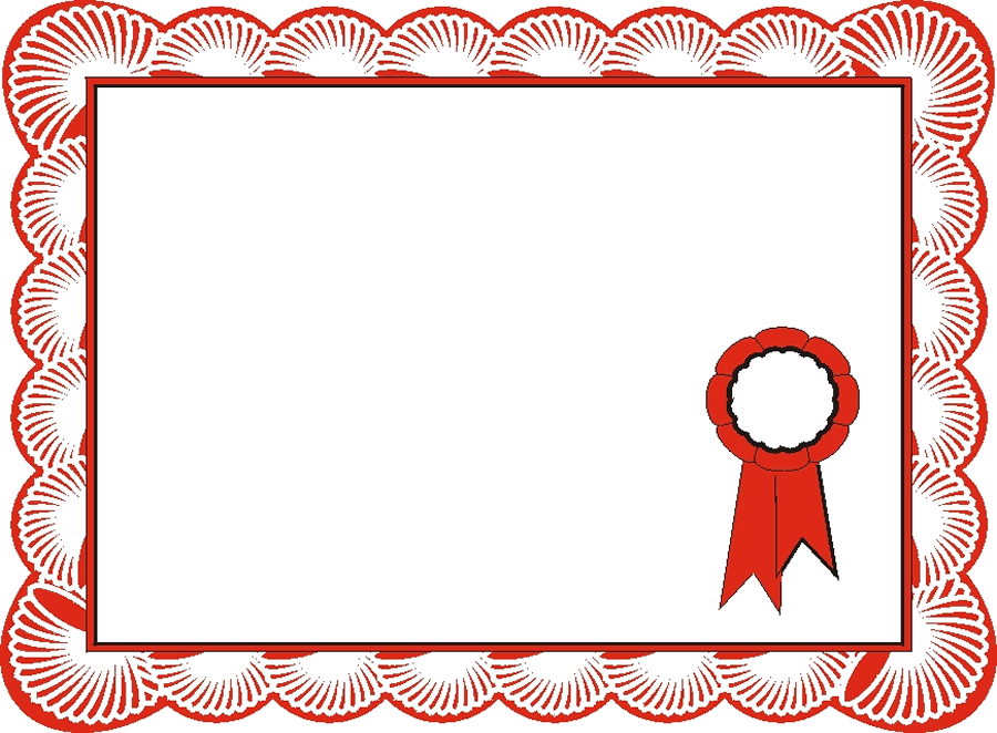 certificate clipart banner