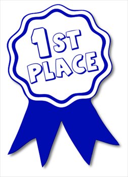 award clipart first place