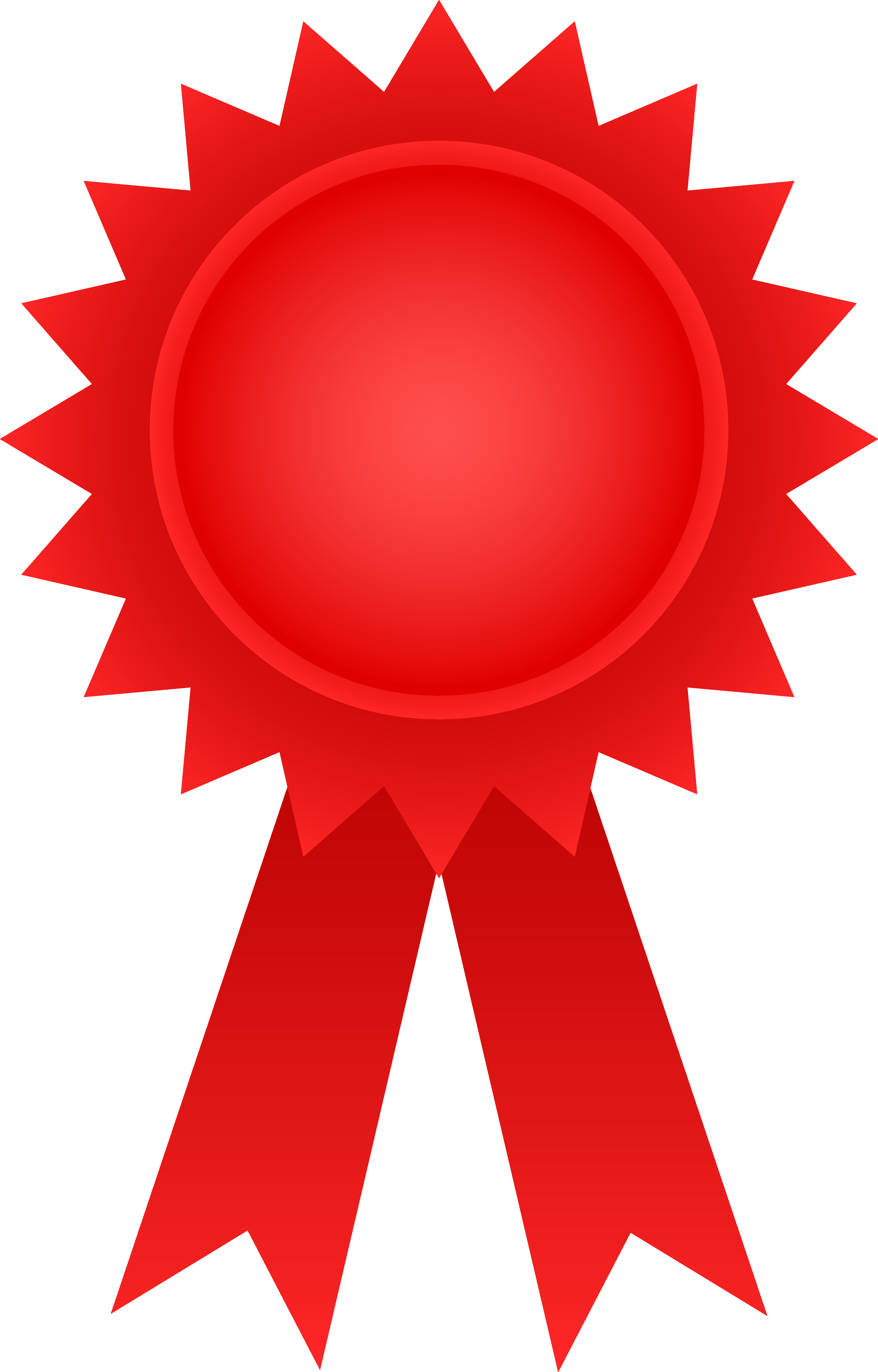 Free award ribbon . Graduation clipart symbol