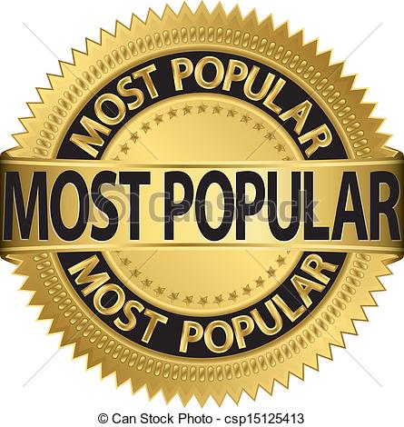 award clipart popularity