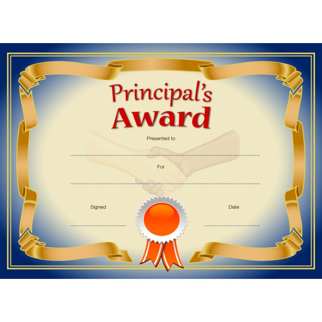 award clipart principal's