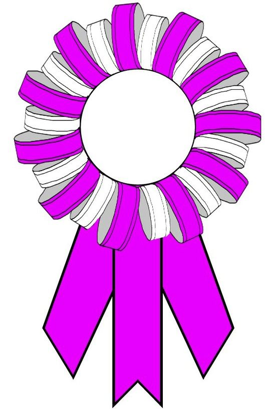 Awards clipart printable. Award ribbons certificates com