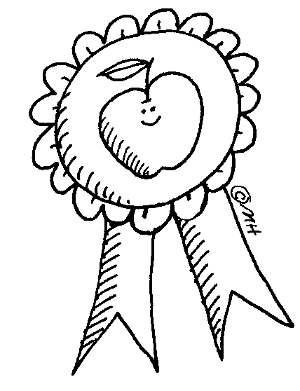 awards clipart black and white