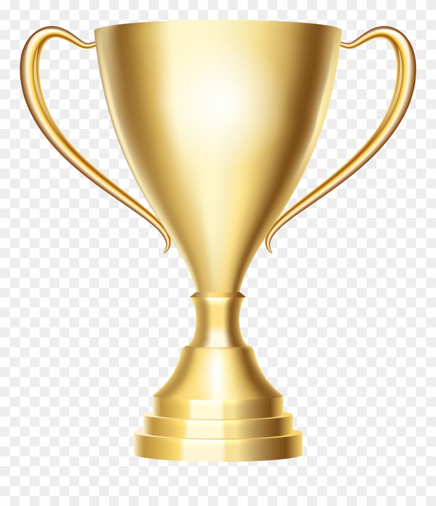 prize clipart golden trophy