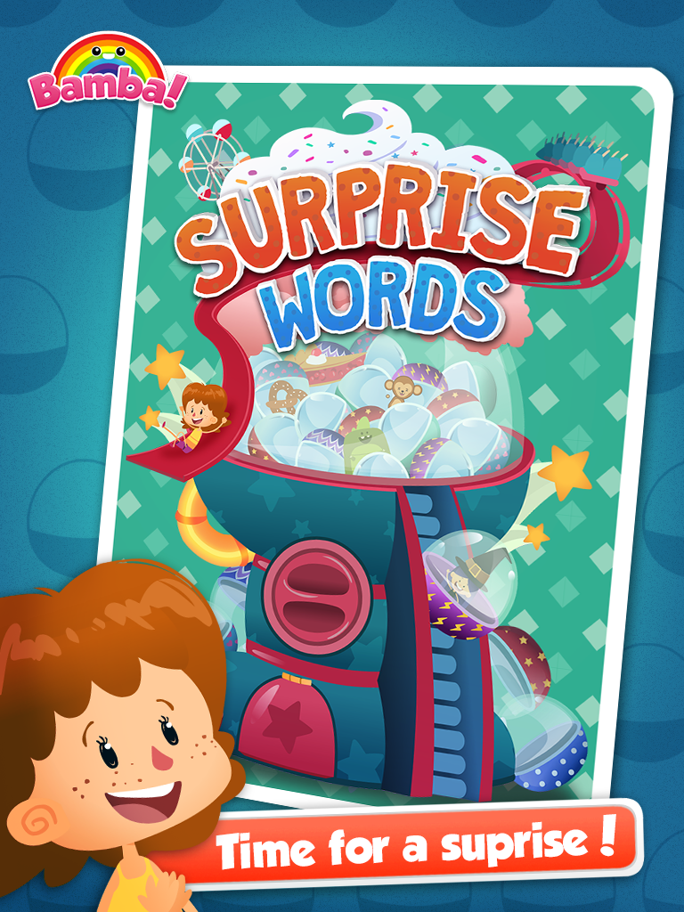 awesome clipart surprise word