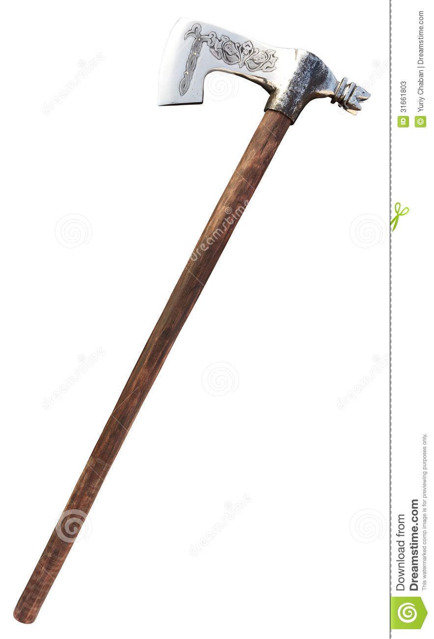 Battle axe weapons axes. Ax clipart medieval