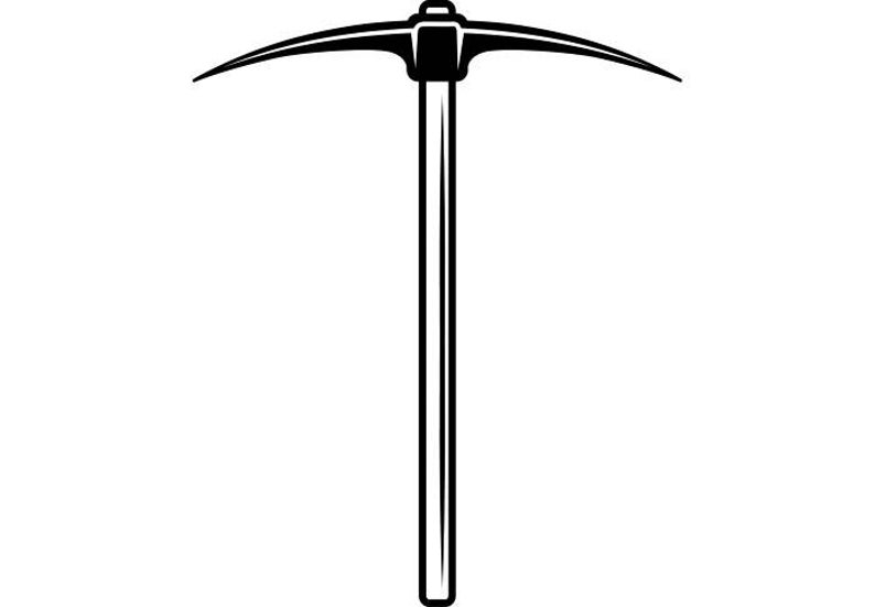 mining clipart axe