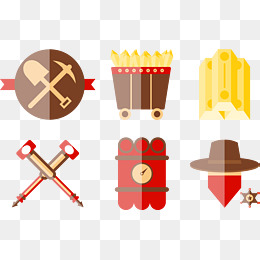 Axe clipart mining. Excavator dig gold mine