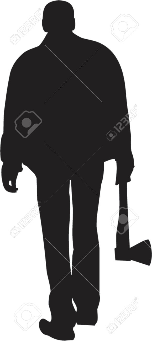 Axe clipart silhouette. At getdrawings com free