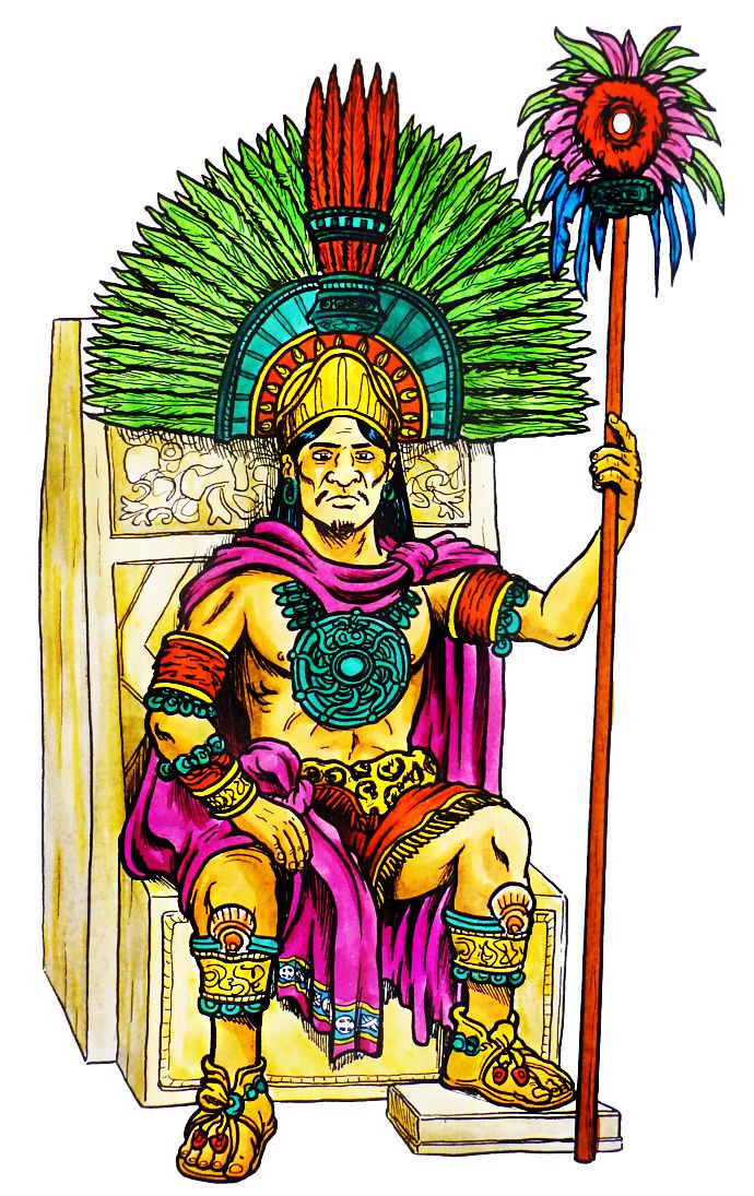 aztec clipart aztec emperor
