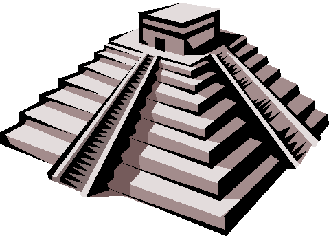 aztec clipart aztec pyramid