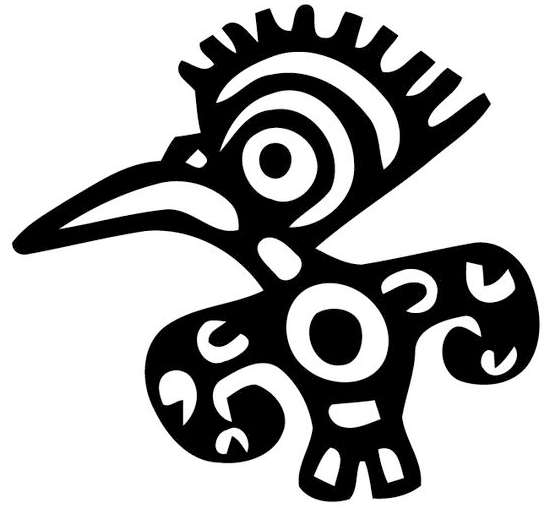 aztec clipart bird