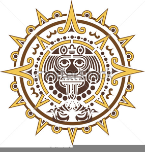 Aztec clipart calender. Calendar free images at