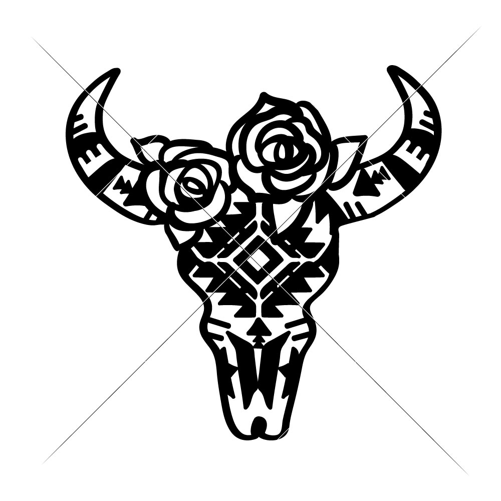 Download Aztec clipart cow skull, Aztec cow skull Transparent FREE ...