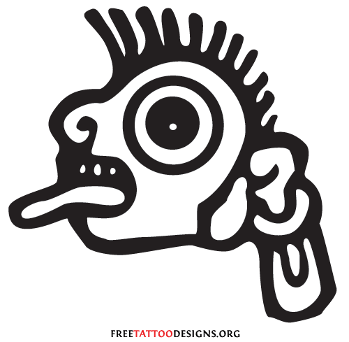 aztec clipart cross