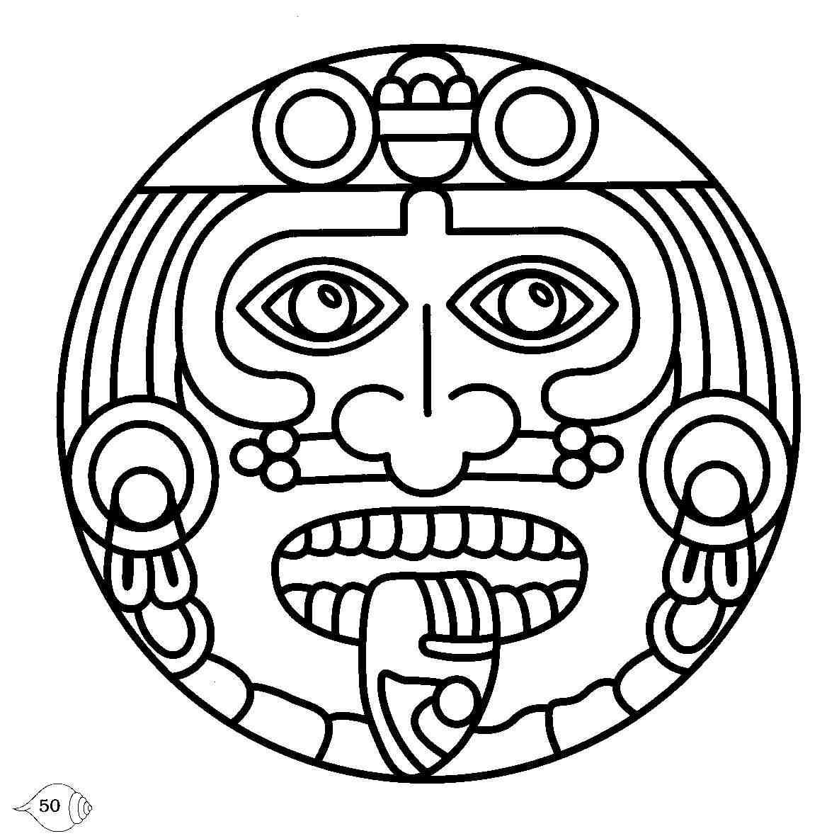 Aztec face