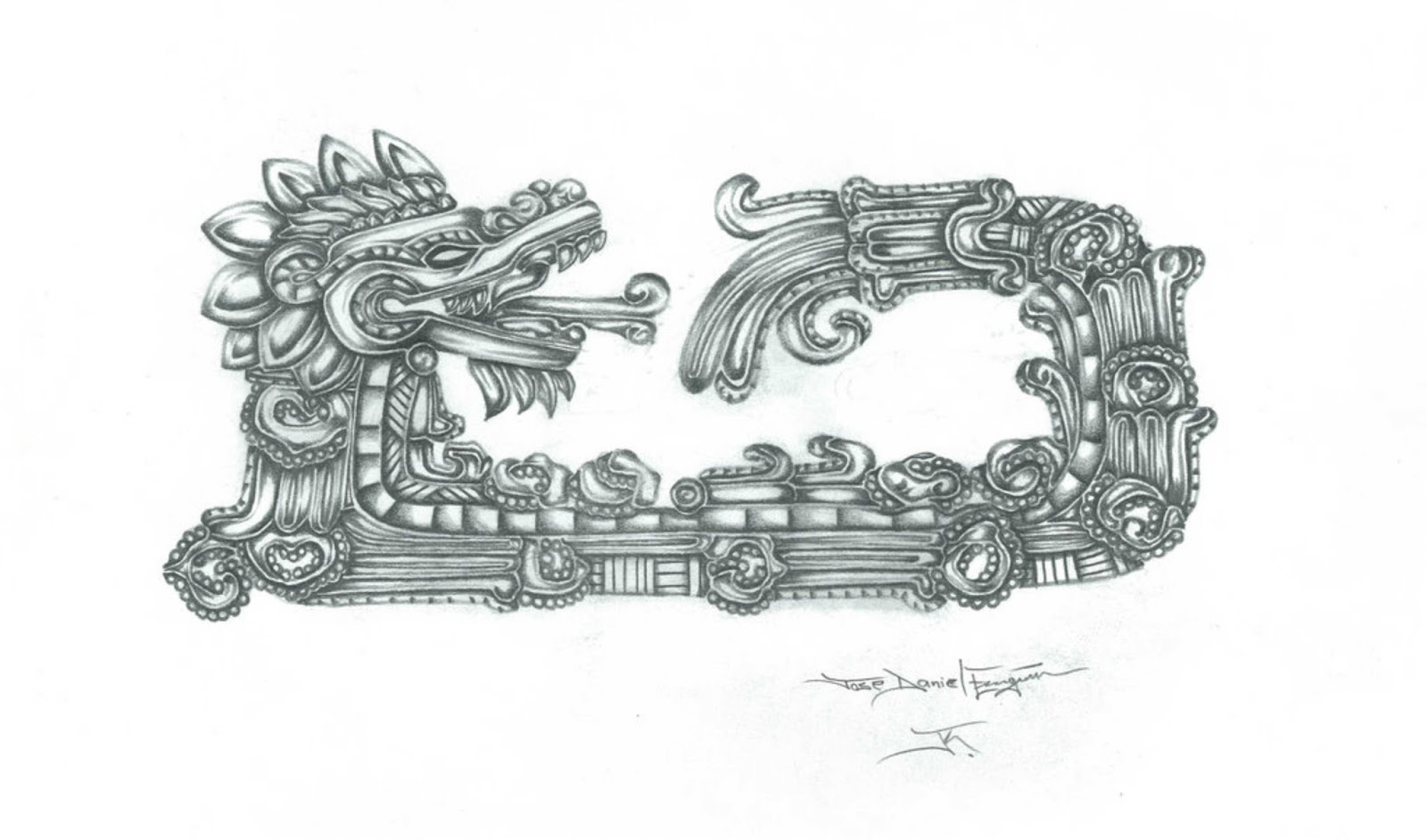 Aztec clipart feathered serpent, Aztec feathered serpent Transparent