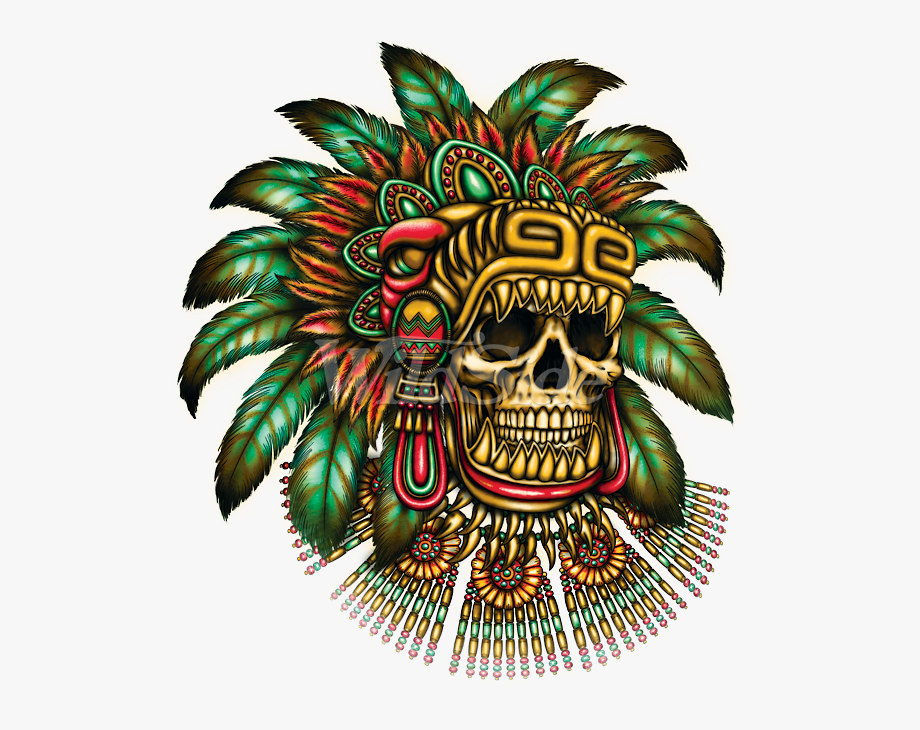 Blog warrior free cliparts. Clipart skull aztec