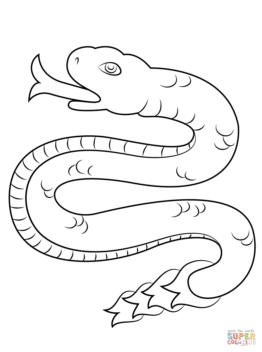 aztec clipart snake