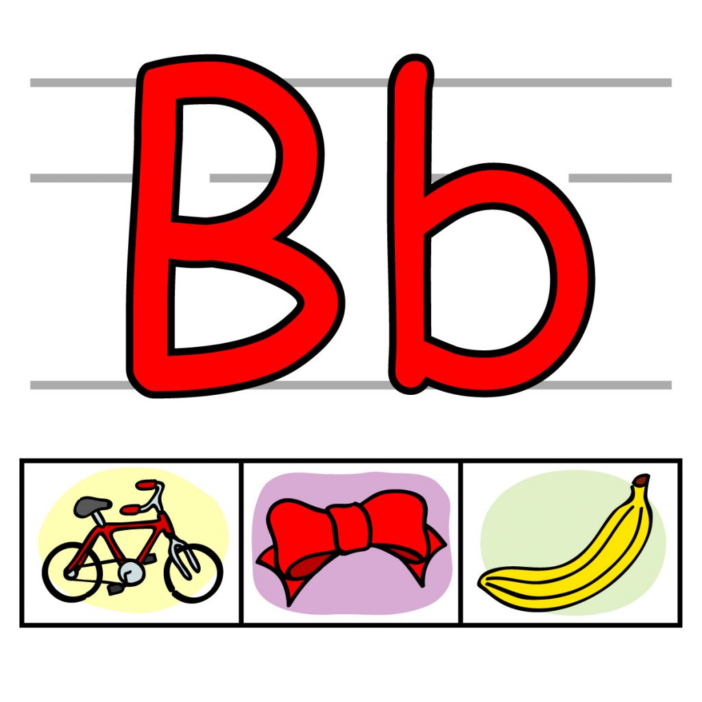 b clipart alphabet