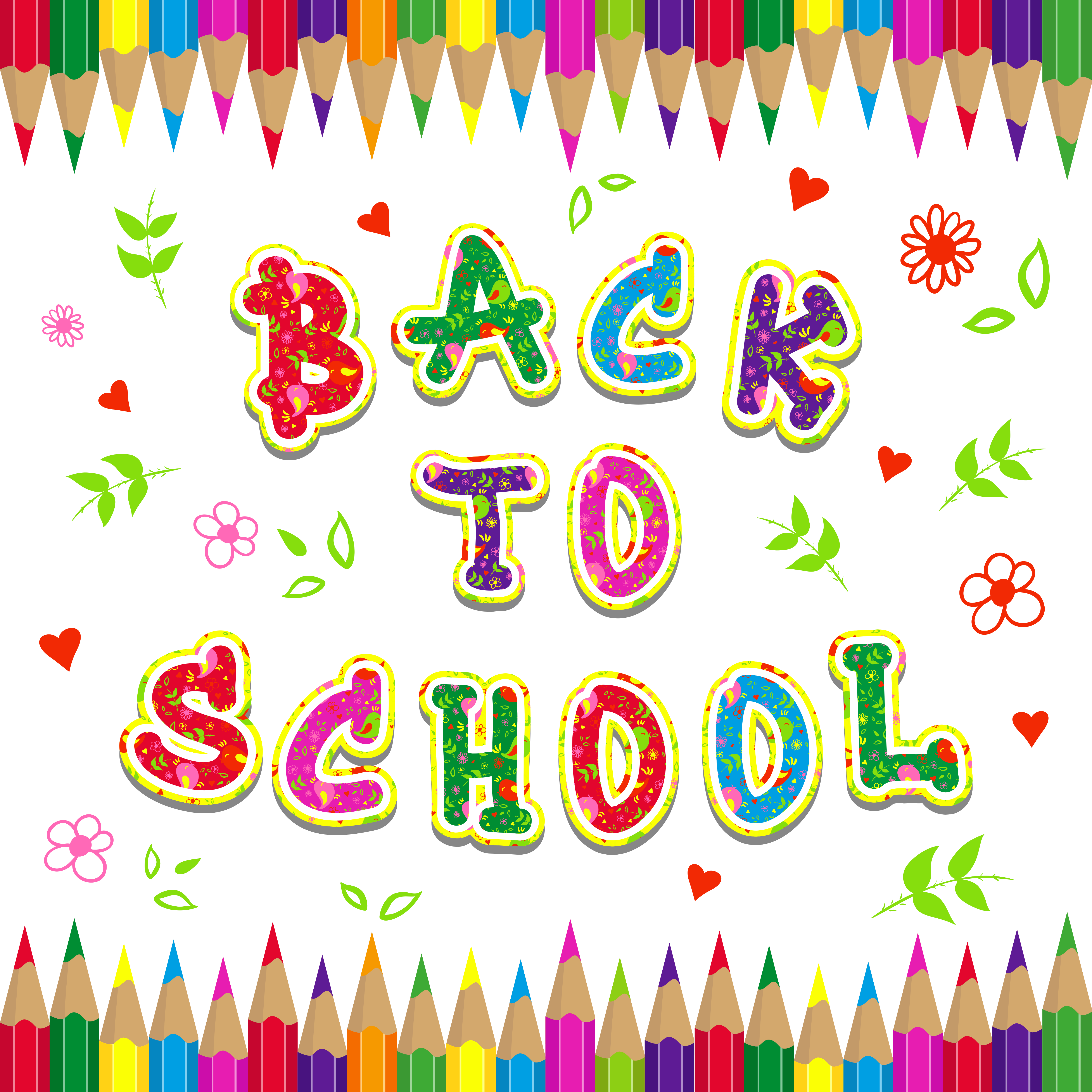 kind clipart back to school