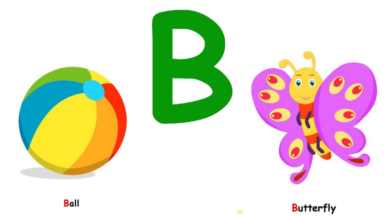 b clipart english letter