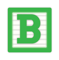 b clipart letter blocks