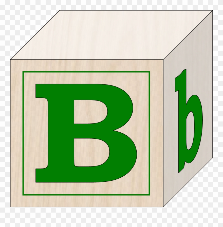 block clipart letter block
