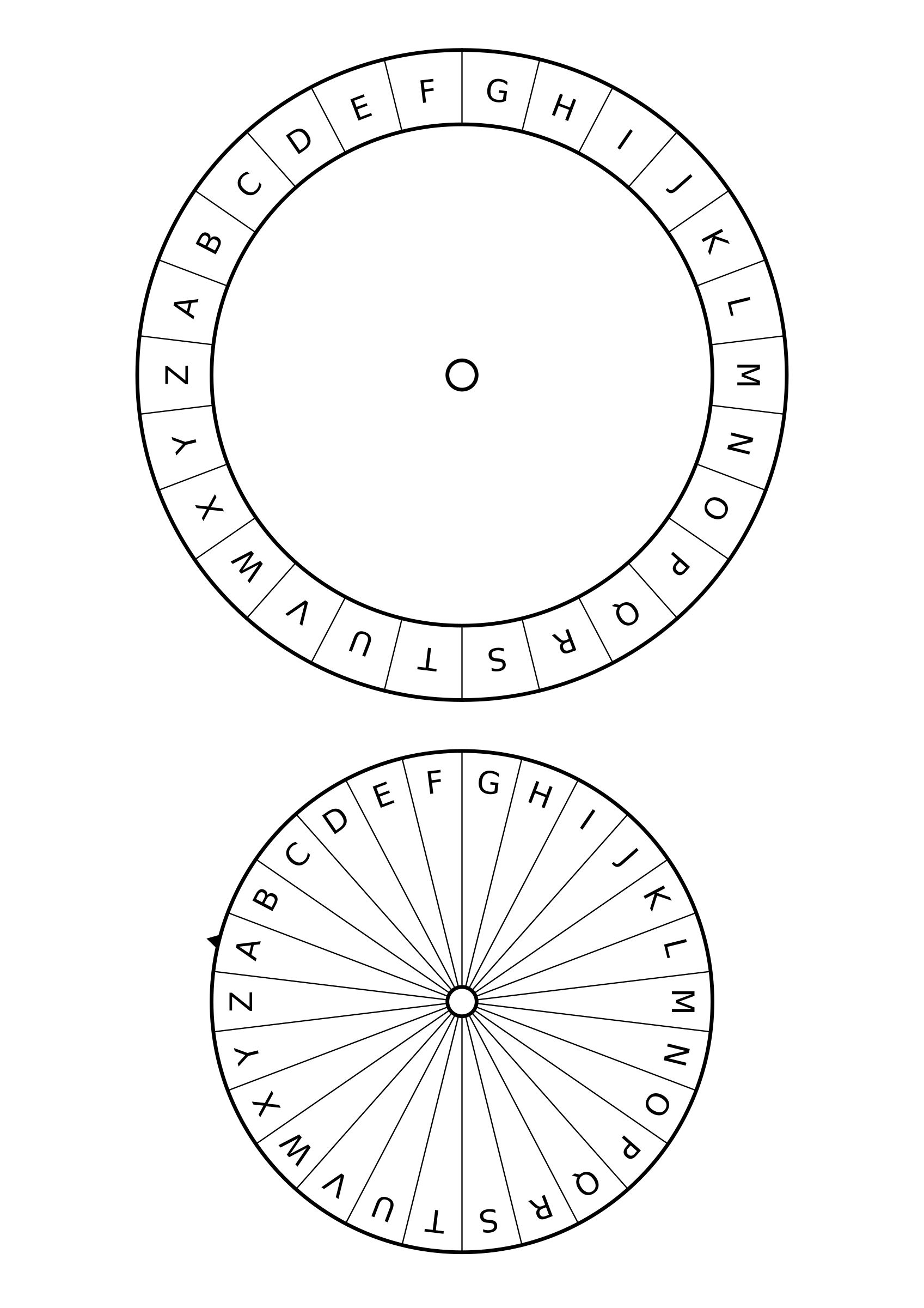 Cipher Wheel Printable Printable Word Searches