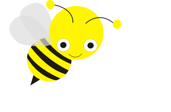 cartoon clipart bee