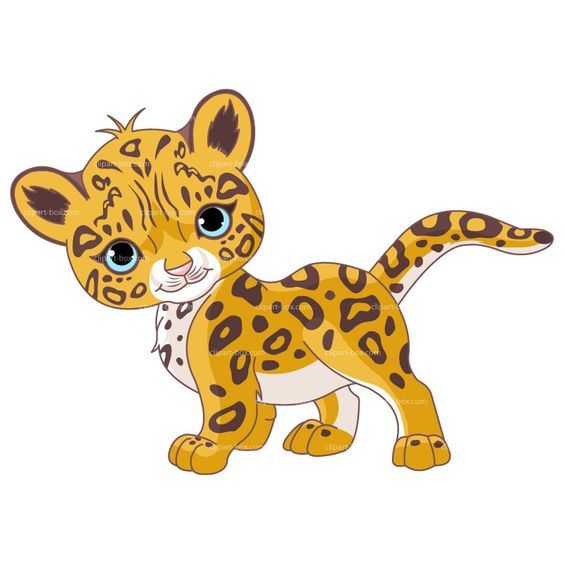 babies clipart cheetah