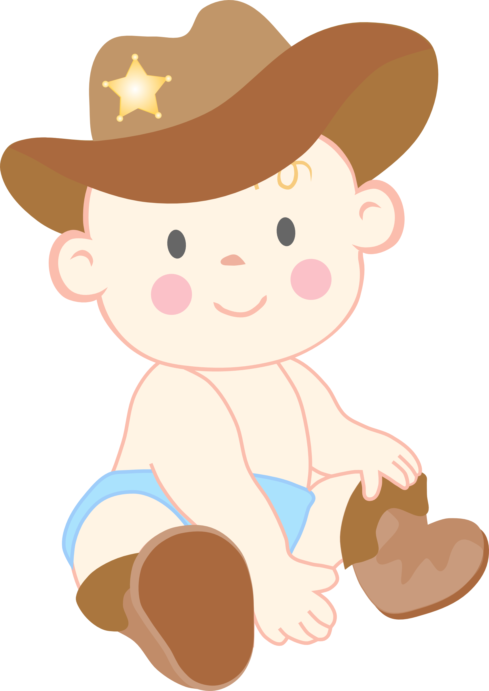 Clipart boy cowboy. Clip art baby hat