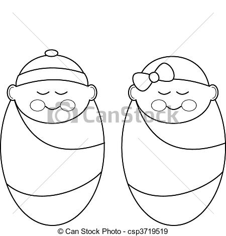  collection of baby. Babies clipart easy