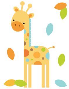 babies clipart giraffe
