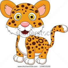 babies clipart leopard