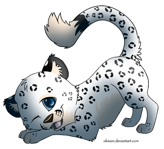 Snow leopards clipground baby. Babies clipart leopard