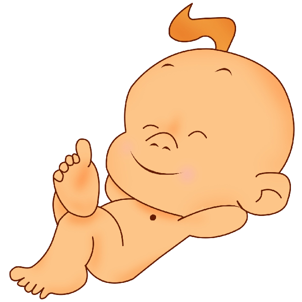 Young clipart infant toddler. Funny baby cartoon clip