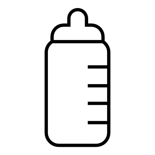 Baby bottle png. Image royalty free stock