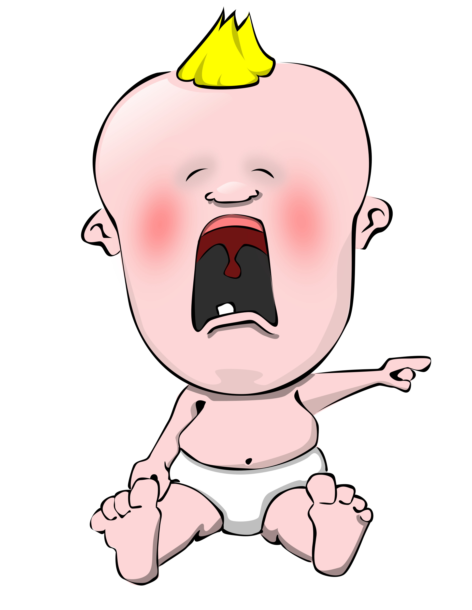 Baby clipart clear background. Crying transparent png arts